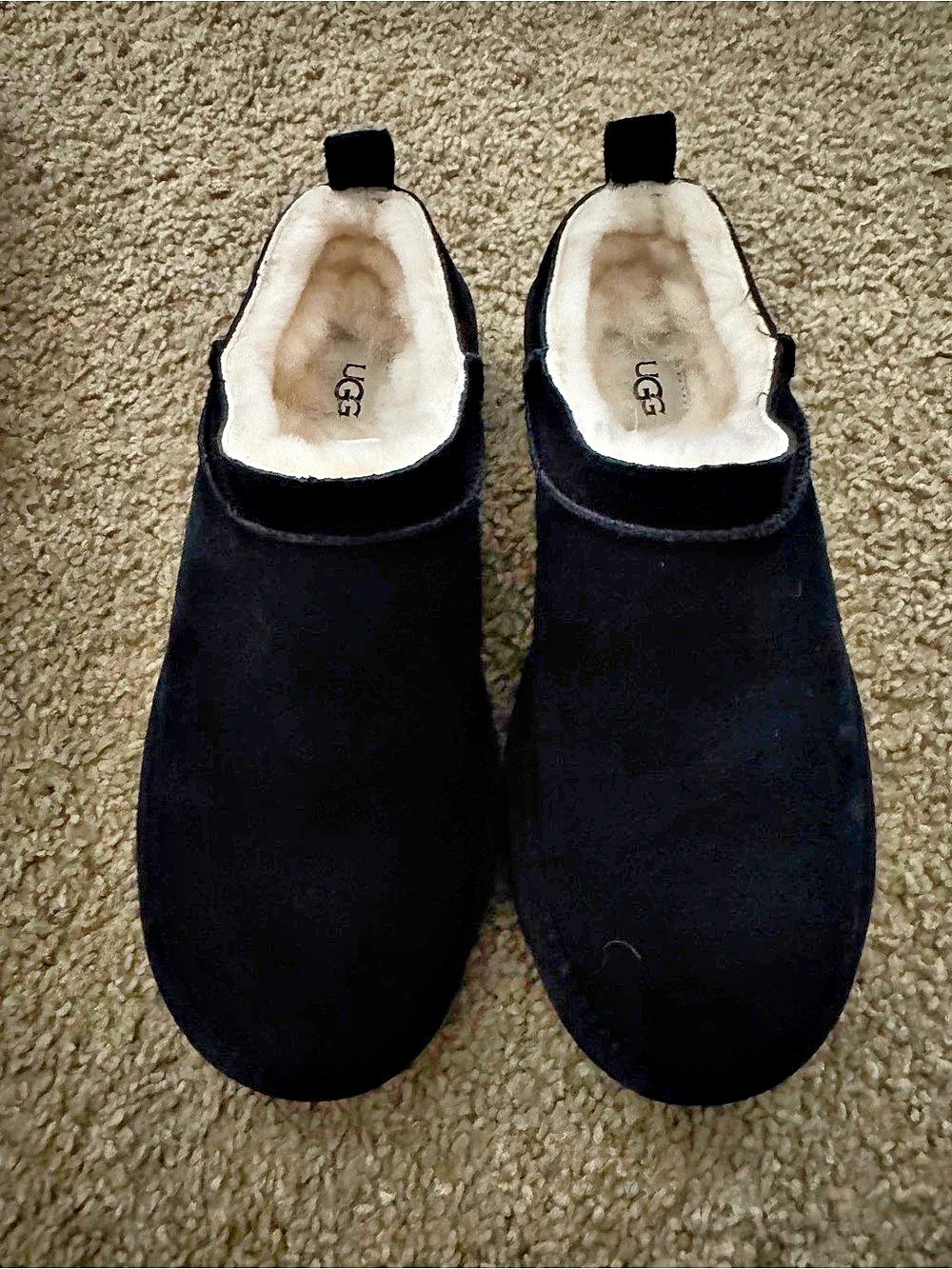 UGG Black Slippers US 6